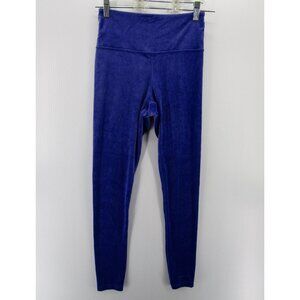 Athleta Pants XS Elation Velvet Leggings Skinny Gym Yoga Pull On